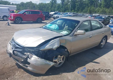 2003 Acura Tl 3.2 из США, поврежденный, VIN 19UUA56613A047416